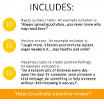 Positivity Gift Jar - 30 Days of Happiness Affirmations - Positive Vibes - Happiness Tasks - Positive Thinking - Friendship - Inspire - Powerful Thoughts  - Smiles - Kindness