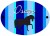 Colour: Blue Striped,  Design: With Horse