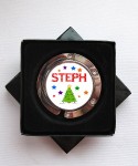 Personalised Tree Christmas Stocking Holder