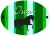 Colour: Green Striped,  Design: With Horse