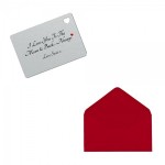 Personalised Love Moon & Back Sentimental Wallet Card