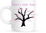 Apple Blossom Family Tree Personalised Mug