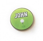 Personalised Golf Ball Markers - Golf Course Design