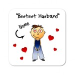 Personalised Boyfriend / Husband Coaster