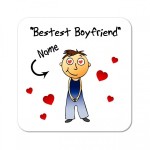 Personalised Boyfriend / Husband Coaster