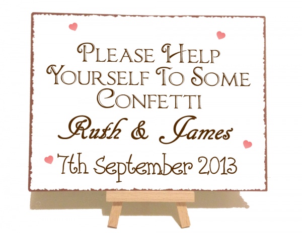 Personalised Photo Booth Wedding Metal Vintage Shabby Chic Style Plaque Sign