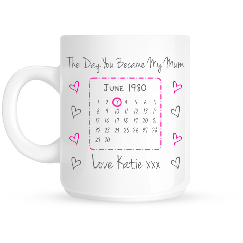 personalised mummy mug