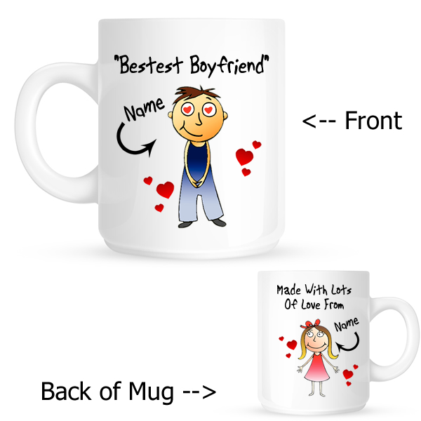 personalized mug for boyfriend