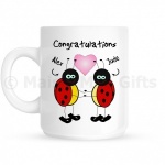 Personalised Congratulations Ladybird Mug